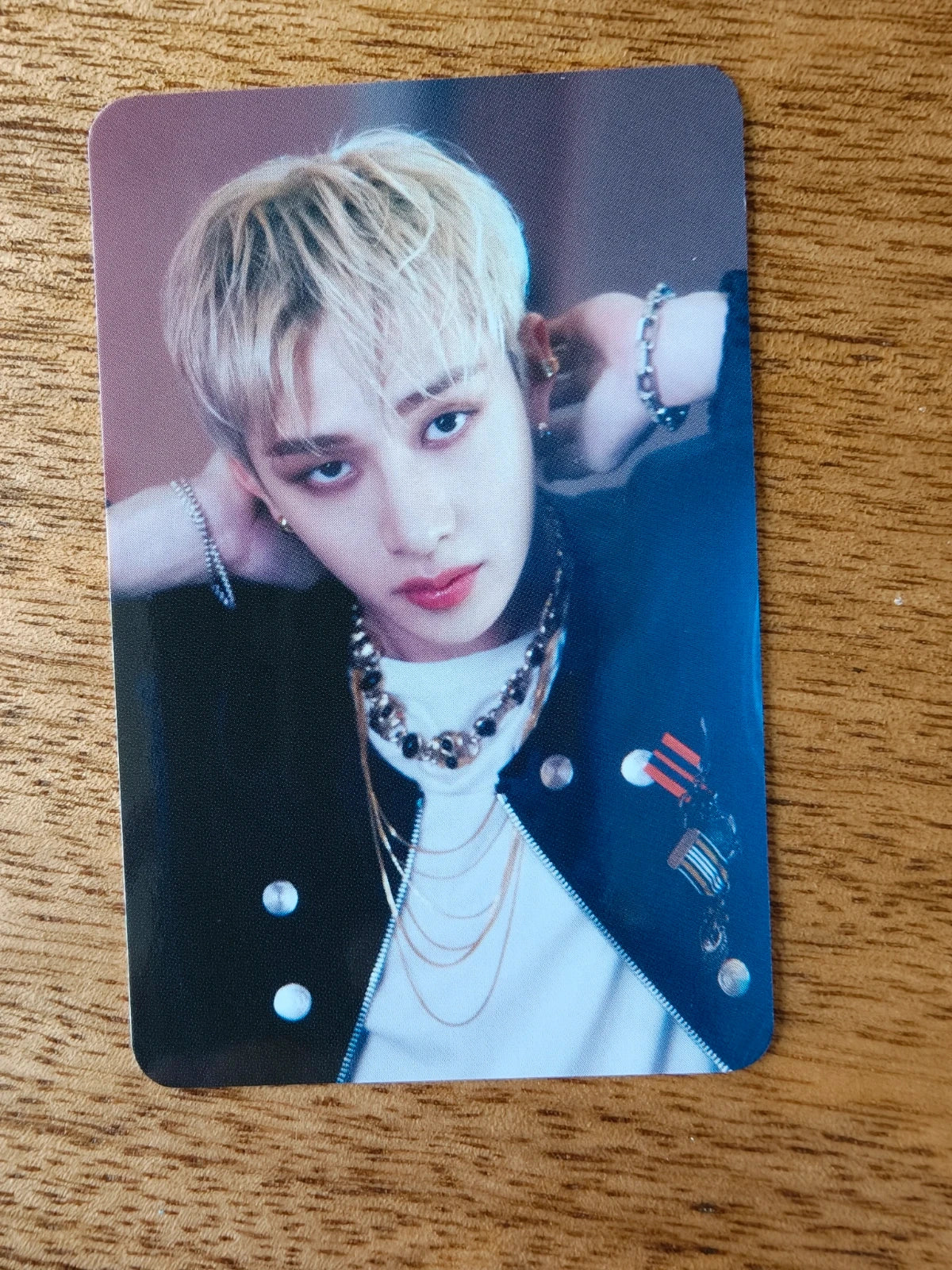 Stray Kids Bang Chan THE VICTORY Photocard — printed photo design