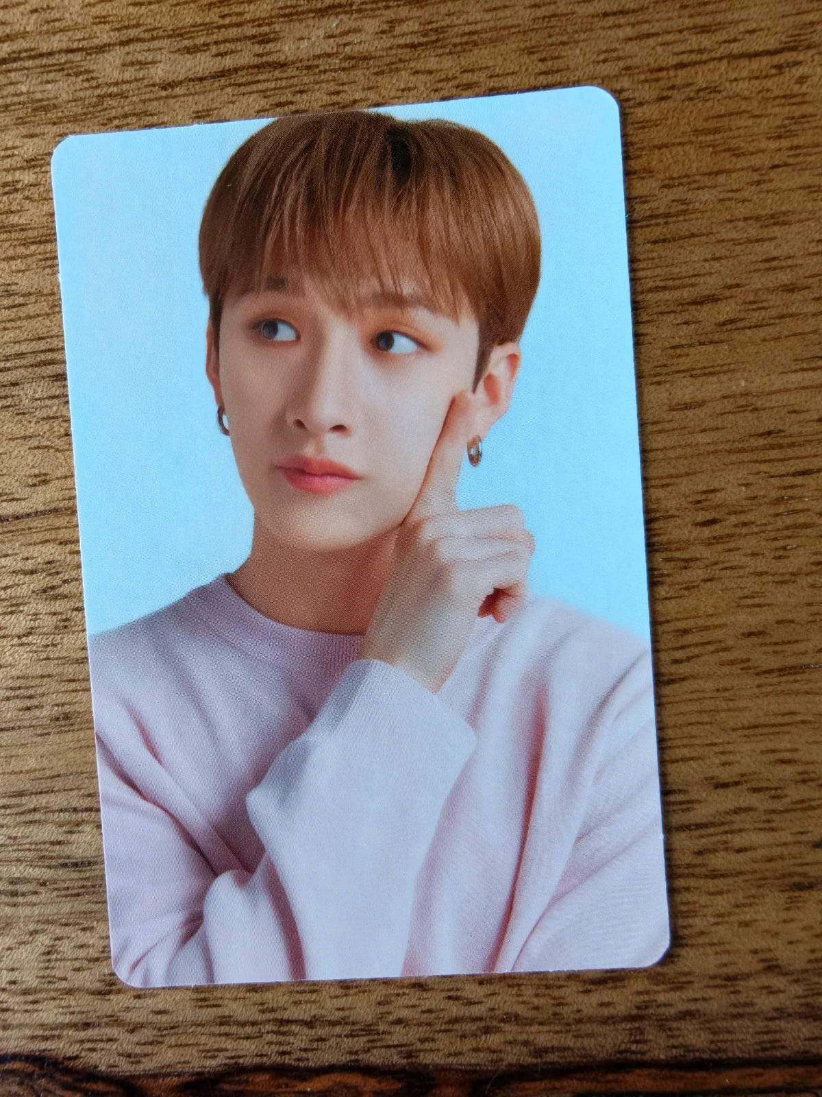 Stray Kids Bang Chan NACIFIC Double-sided Photocard (Round 8a Double-sided) — second portrait side