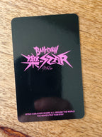 Stray Kids Bang Chan ROCK-STAR Photocard (Musicplant POB) — reverse