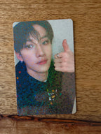 Stray Kids Bang Chan ATE Photocard (HMV Holographic POB) — front