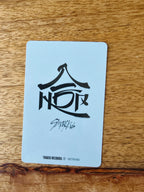 Stray Kids Bang Chan HOP Photocard (Tower Records POB) — reverse