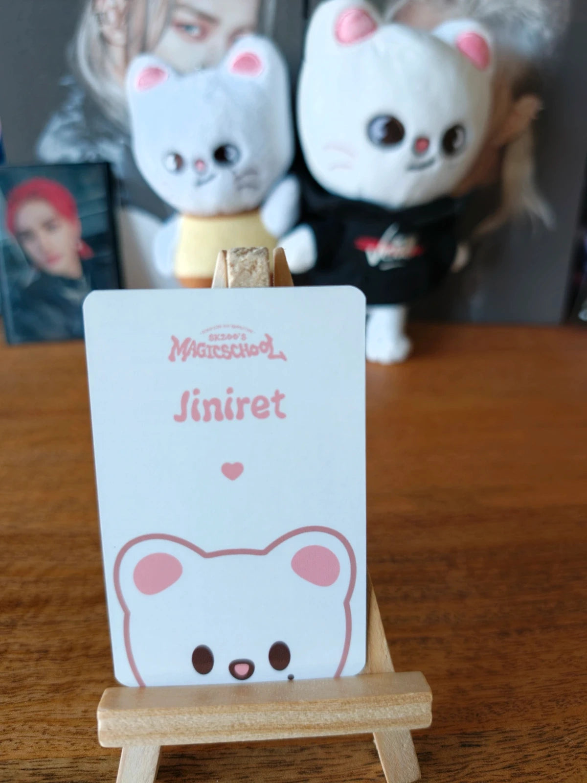 Stray Kids Hyunjin SKZ'S MAGIC SCHOOL Photocard (Pop-up Benefit) — reverse