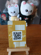 Stray Kids Hyunjin Clé 2: YELLOW WOOD Photocard — QR-code reverse