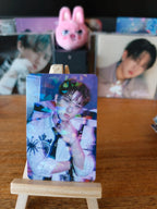 Stray Kids Changbin Christmas EveL Photocard (Glitter) — front