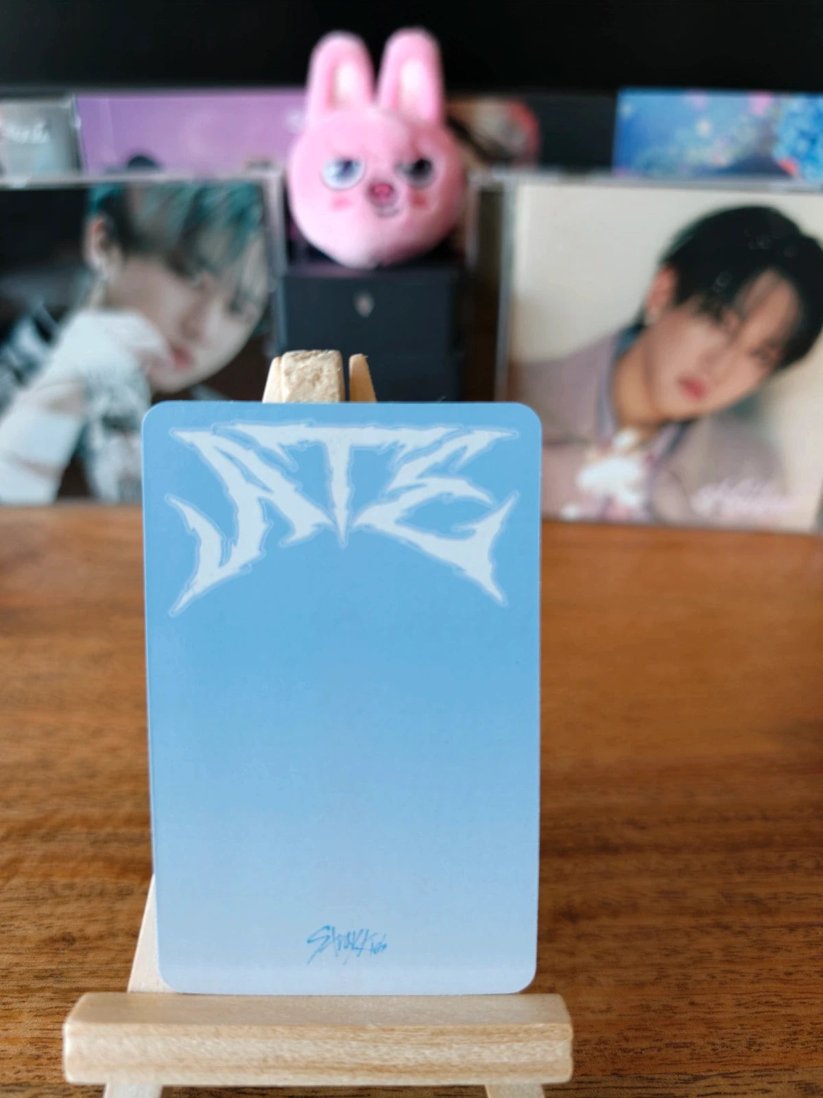 Stray Kids Changbin ATE Photocard (Accordion POB) — reverse
