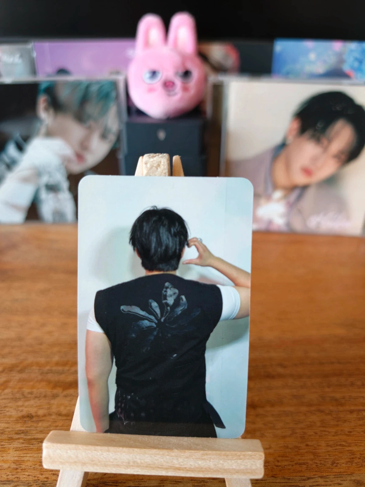 Stray Kids Changbin KARMA Photocard (Ceremony Double-sided) — rear-view pose side
