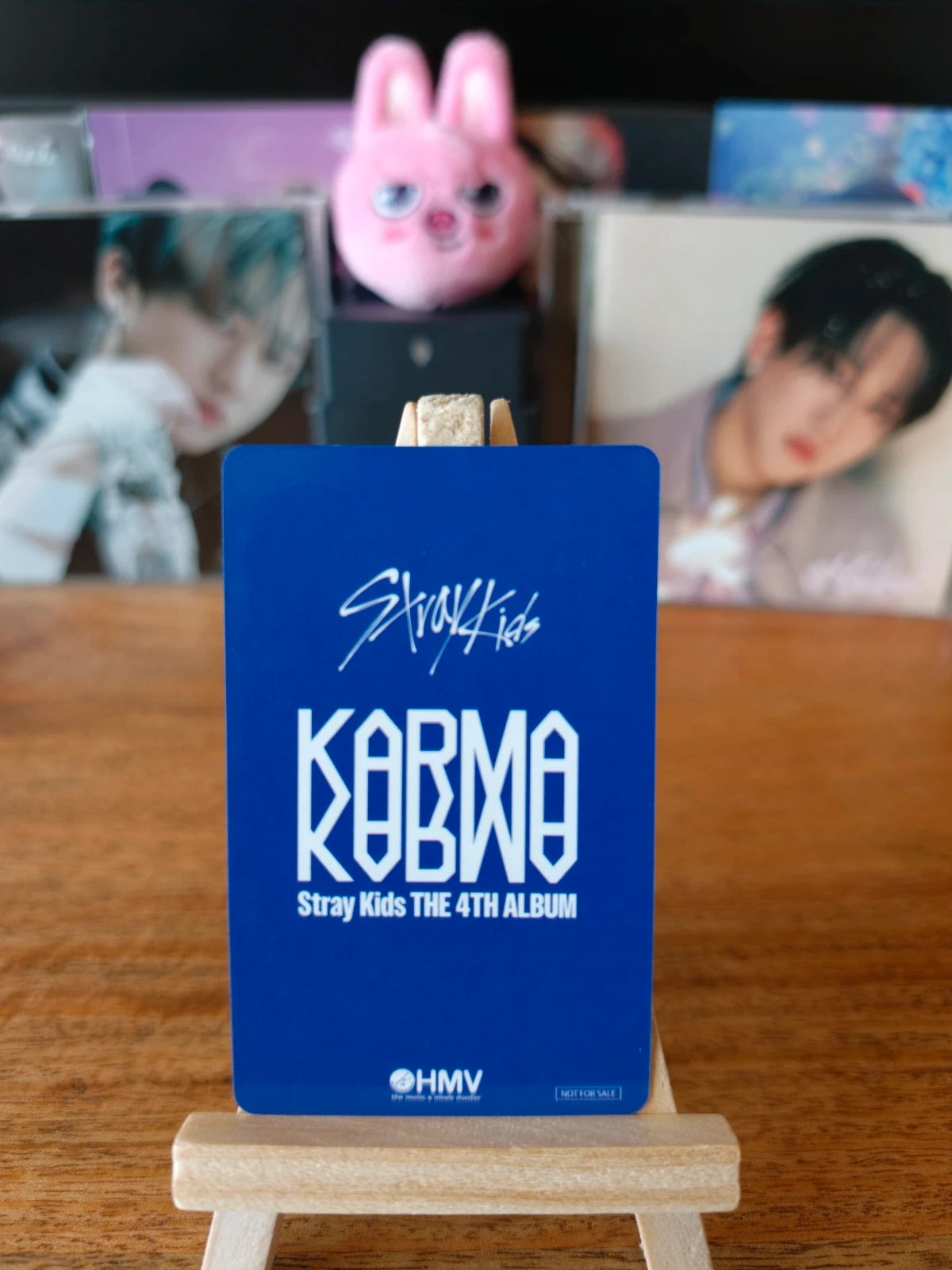 Stray Kids Changbin KARMA Photocard (HMV B POB) — reverse
