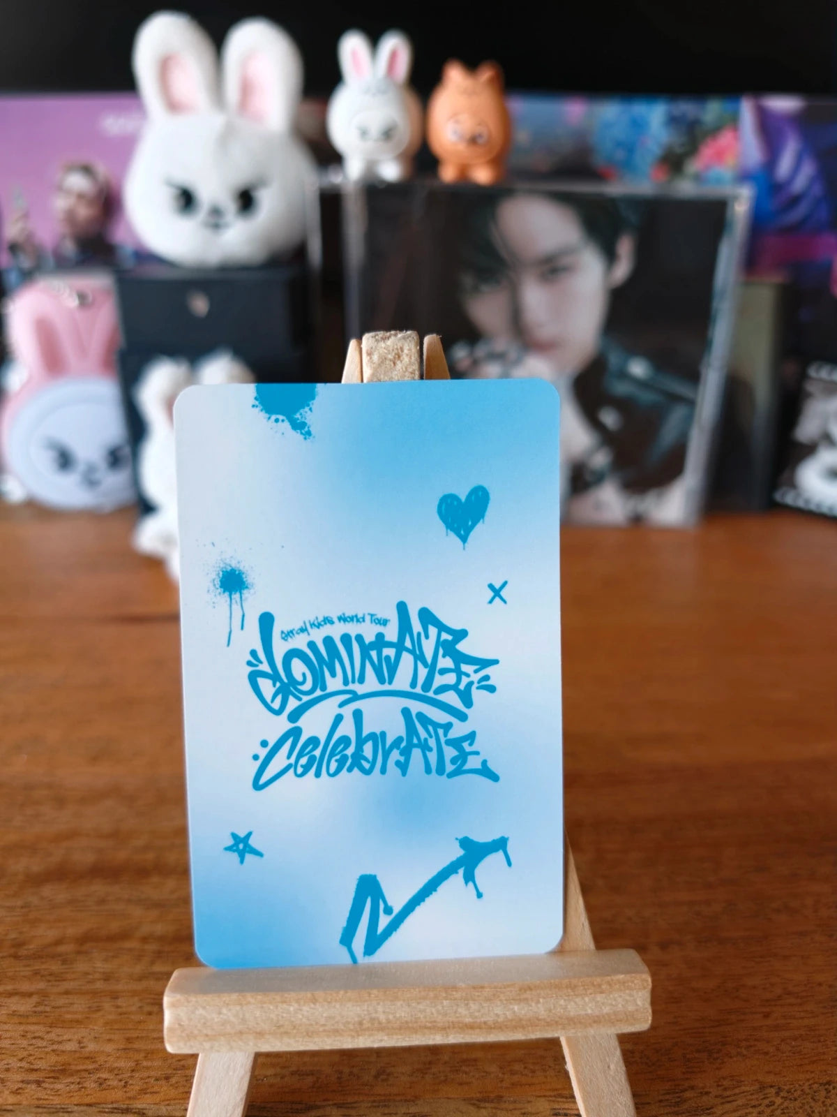 Stray Kids Lee Know dominATE : celebrATE Photocard (STAY Zone Day 2) — reverse