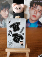 Stray Kids Lee Know & Seungmin dominATE in Japan Stadium 2025 Unit Photocard (Online Merchandise Purchase Benefit) — reverse