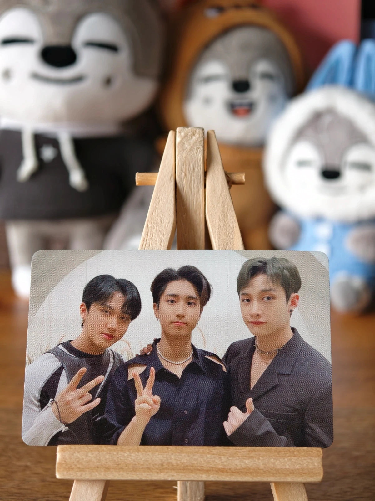 Stray Kids Bang Chan & Changbin & Han FuRyu 2022 Unit Photocard (July Unit Must-buy Campaign) — front view
