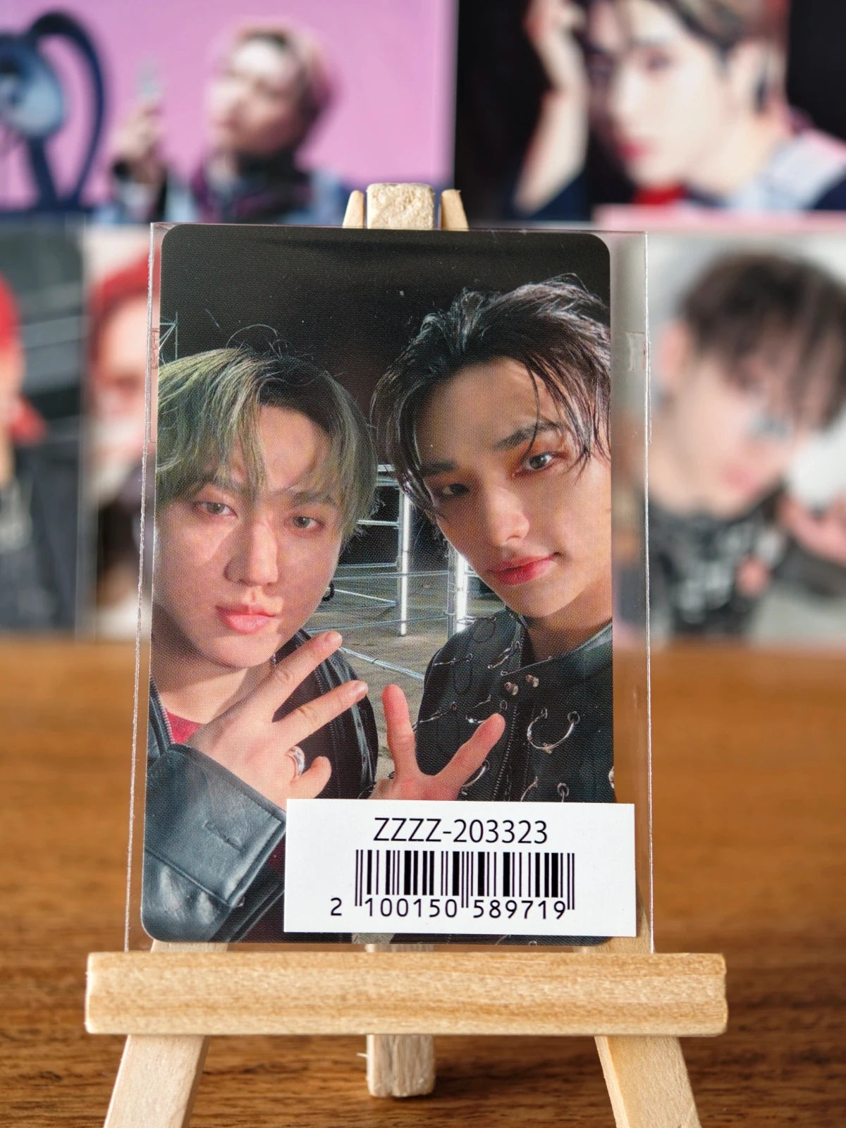 Stray Kids Changbin & Hyunjin GIANT Unit Photocard (Fanclub POB) — front