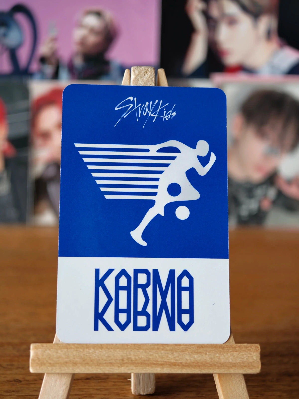 Stray Kids Changbin KARMA Photocard (Compact Ver.) — reverse