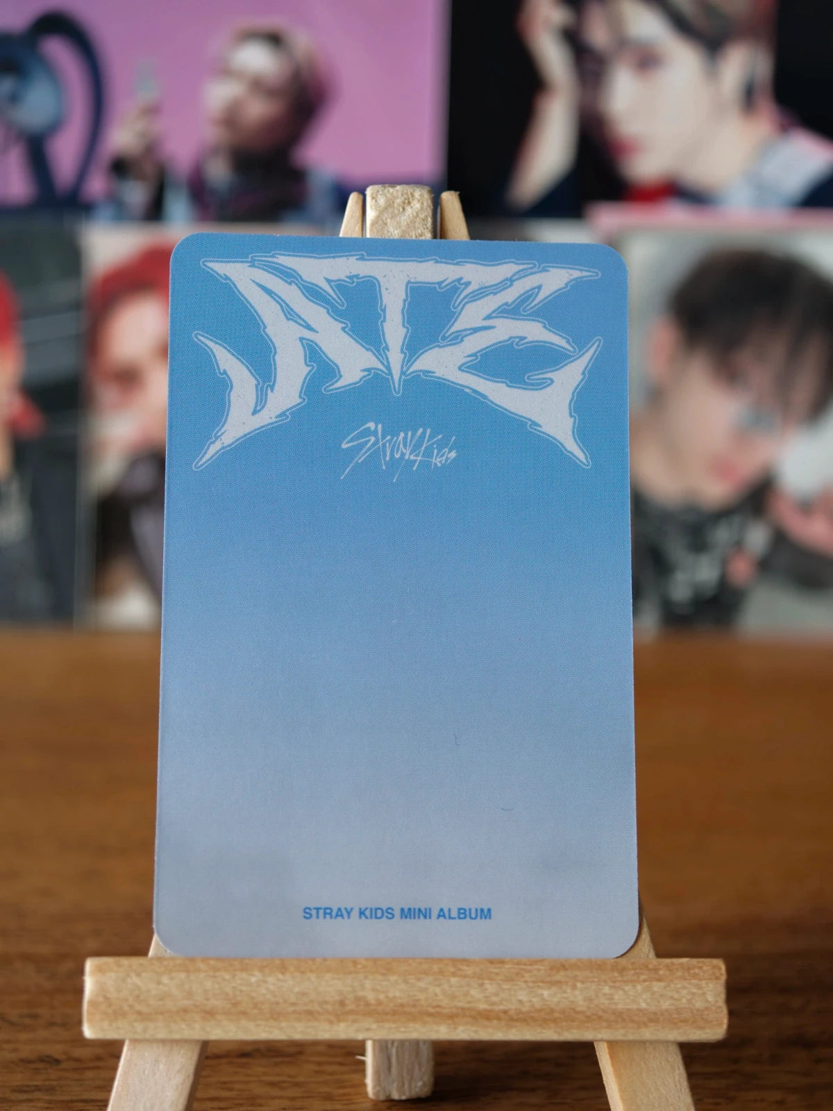Stray Kids Changbin ATE Photocard (Accordion Ver.) — reverse