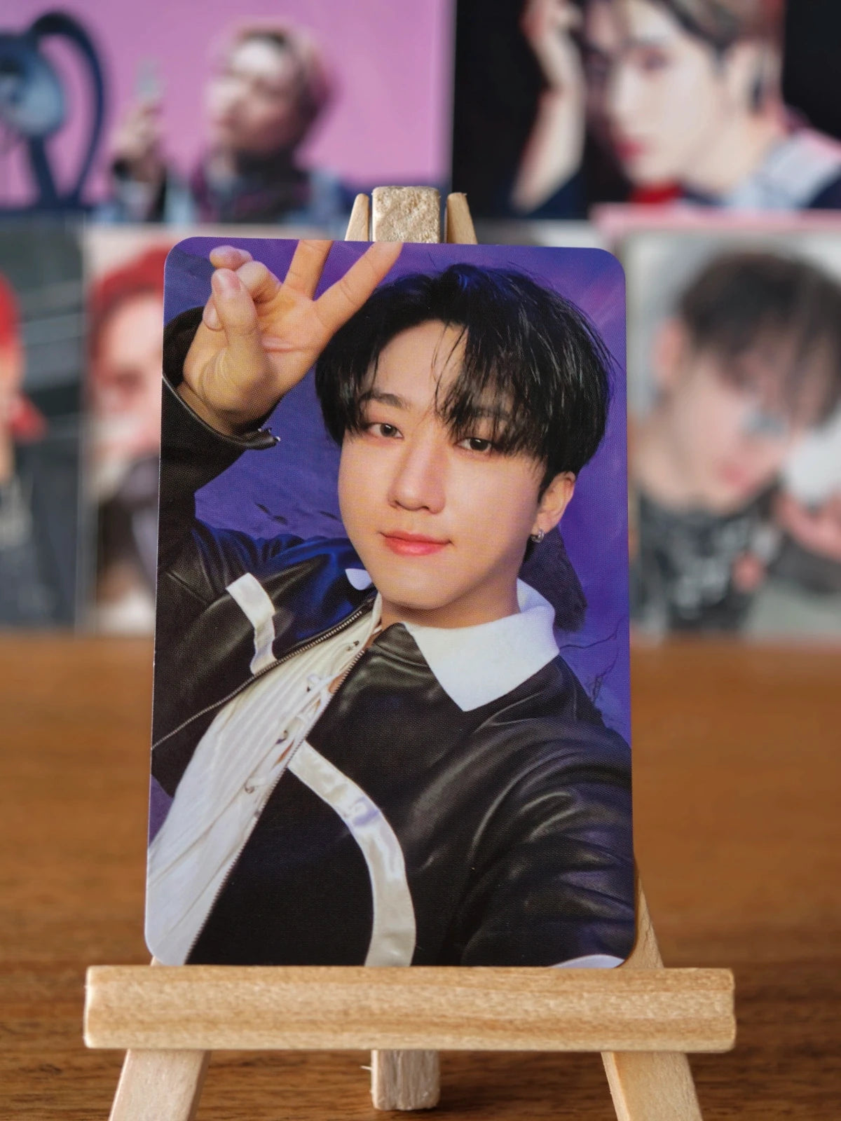 Stray Kids Changbin ROCK-STAR Photocard (Postcard Ver.) — front