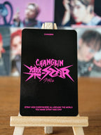 Stray Kids Changbin ROCK-STAR Photocard (Postcard Ver.) — reverse
