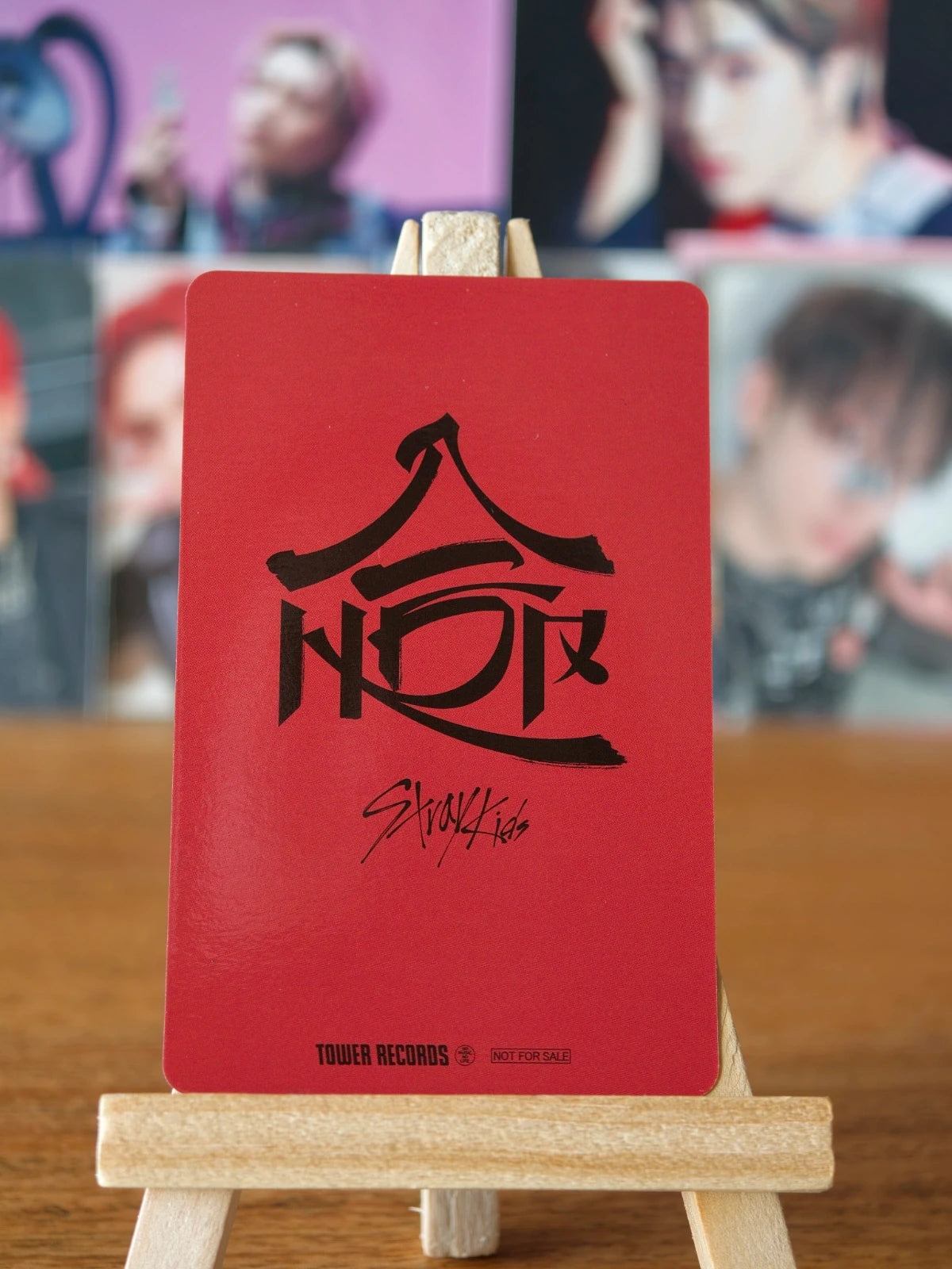 Stray Kids Changbin HOP Photocard (Tower Records Lucky Draw) — reverse