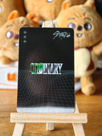Stray Kids Han ODDINARY Photocard (Frankenstein Design) — reverse