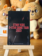 Stray Kids Han 5-STAR Dome Tour 2023 Photocard (Limited Blu-ray) — reverse