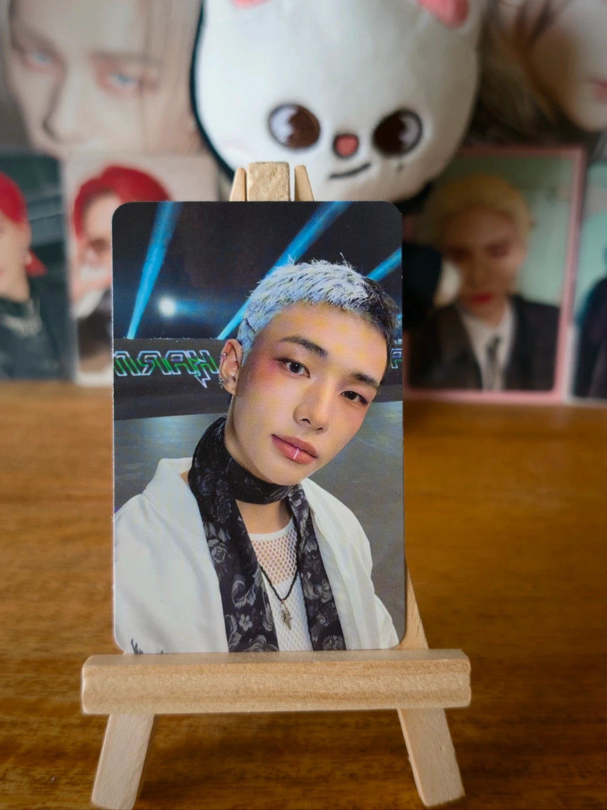 Stray Kids Hyunjin KARMA Photocard (KARMA Random Card) — front