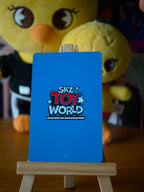 Stray Kids Felix & I.N SKZ TOY WORLD Polaroid-style Unit Photocard (Polaroid Set B) — reverse