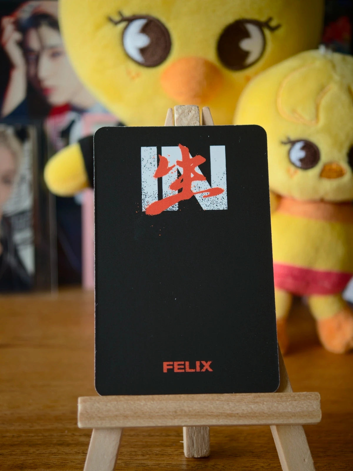 Stray Kids Felix IN LIFE Photocard (Concept Card) — reverse