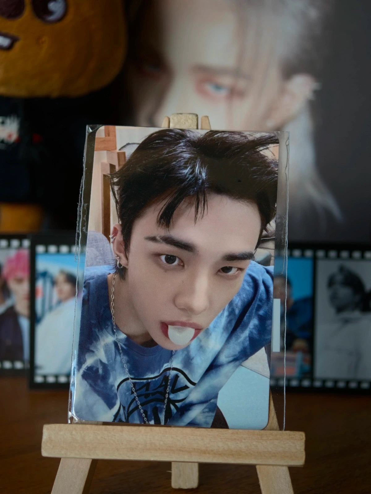 Stray Kids Hyunjin KARMA Photocard (FANS SHOP Video-call Benefit) — front