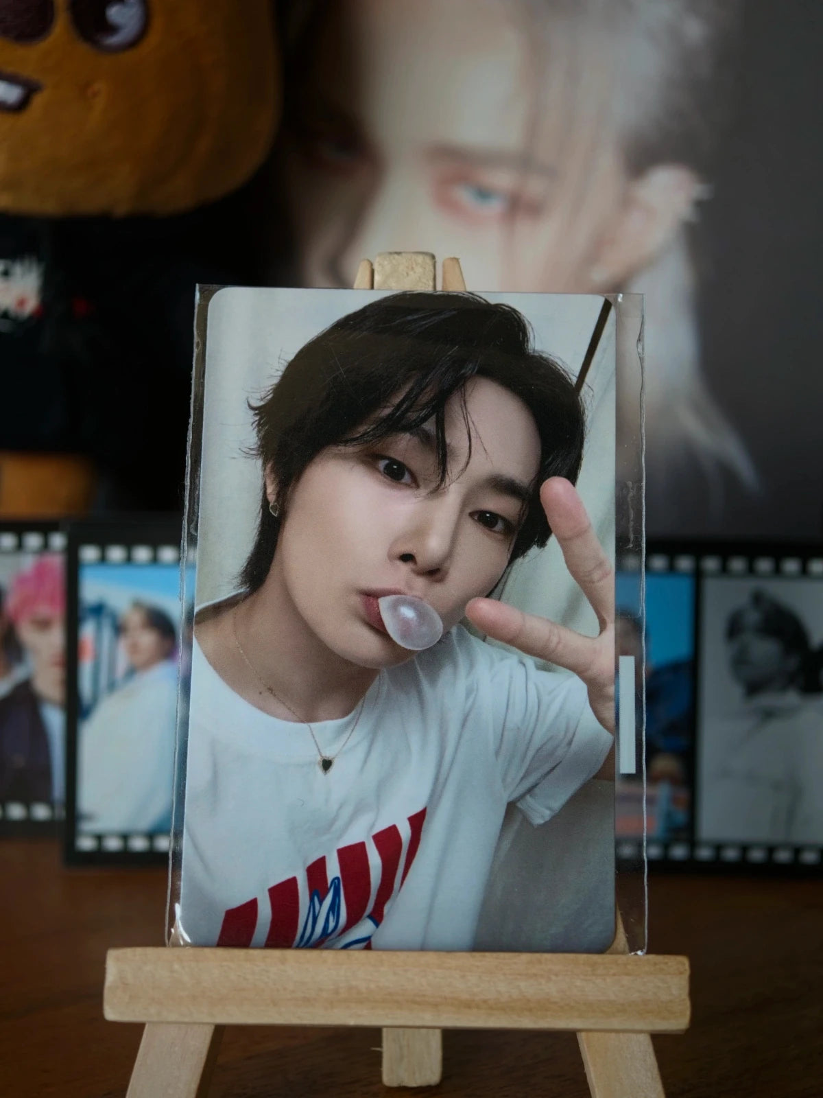 Stray Kids I.N KARMA Photocard (FANS SHOP Video-call Benefit) — front