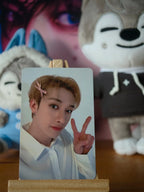 Stray Kids Bang Chan ROCK-STAR Photocard (Tower Records POB) — front