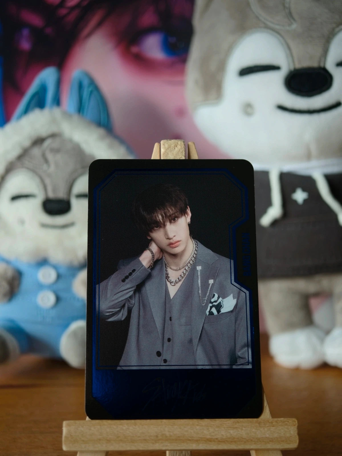 Stray Kids Bang Chan HOP Trading Card (HIPTAPE Trading Card) — front