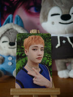 Stray Kids Bang Chan You Make Stray Kids STAY Photocard (STAY 2nd Generation - Side Glance) — front view
