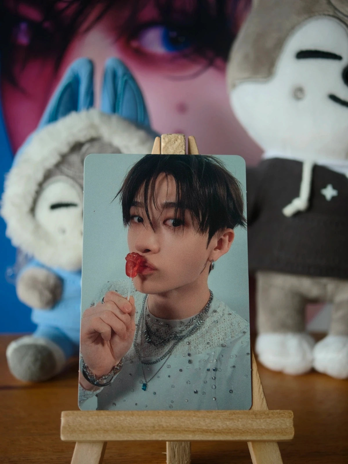 Stray Kids Bang Chan GIANT Photocard (Standard Ver.) — front