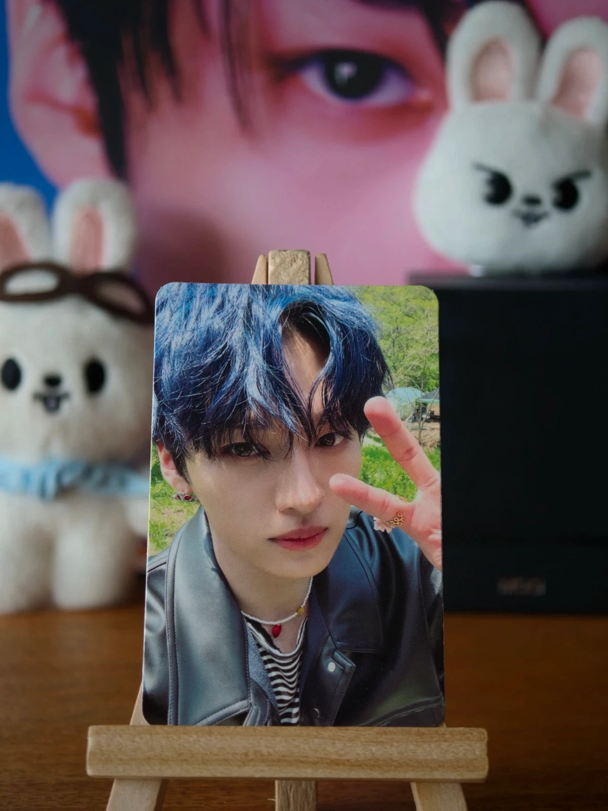 Stray Kids Lee Know MAXIDENT Photocard (T-CRUSH Design) — front