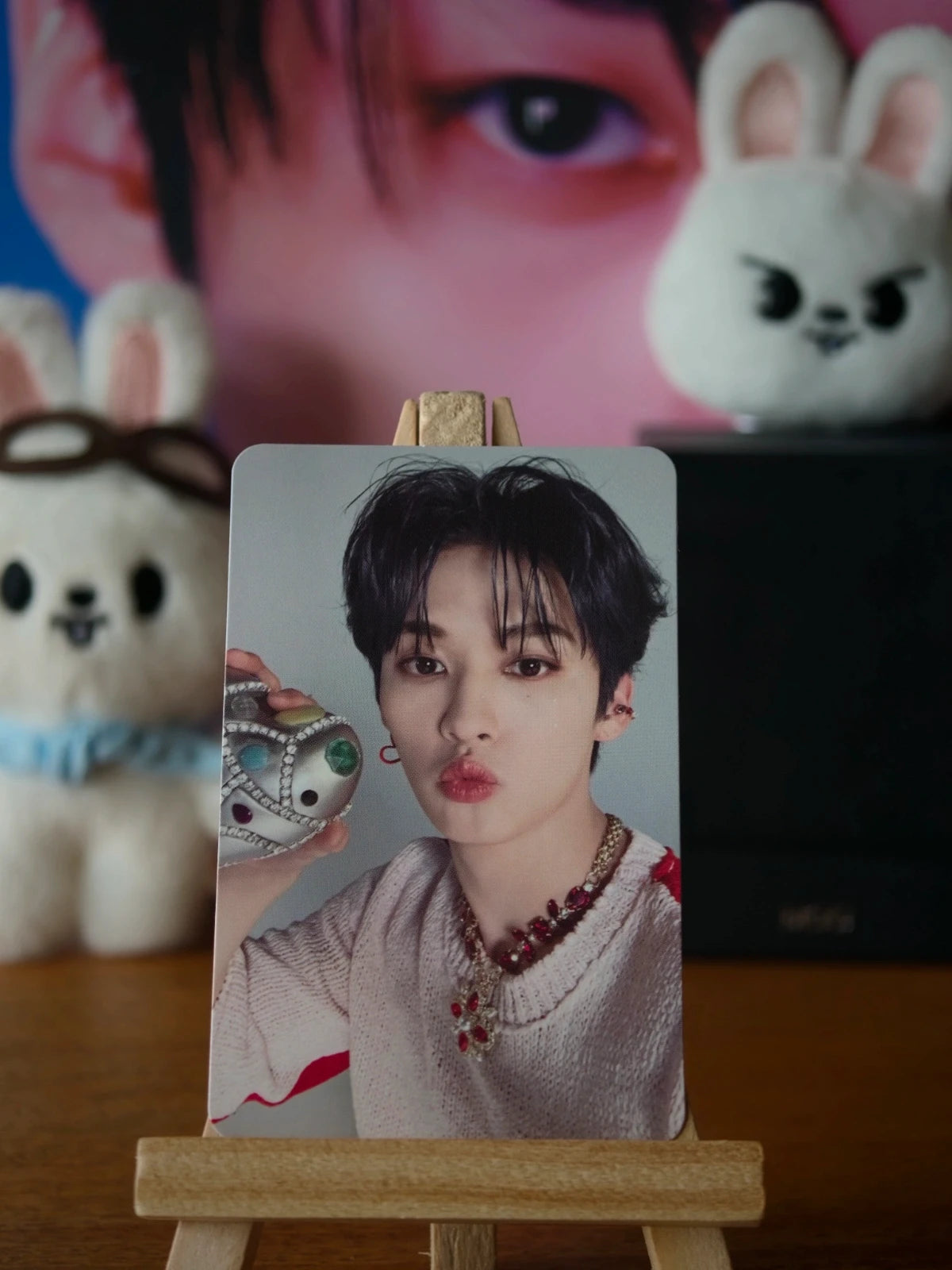 Stray Kids Lee Know MAXIDENT Photocard (CASE Ver.) — front
