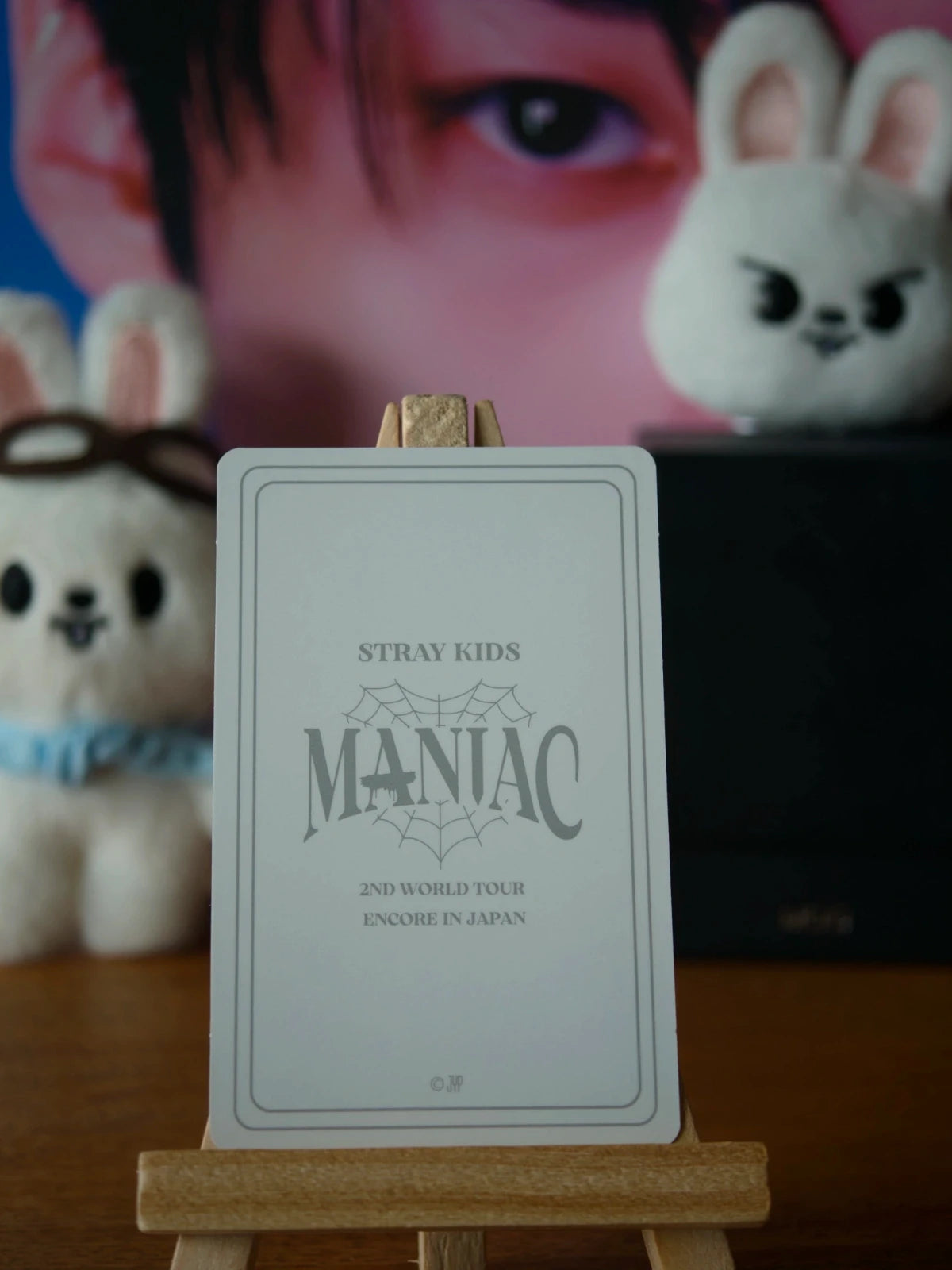 Stray Kids Lee Know MANIAC ENCORE in Japan Photocard (Photocard Set A) — reverse