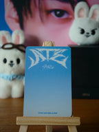Stray Kids Lee Know ATE Photocard (Accordion Ver.) — reverse
