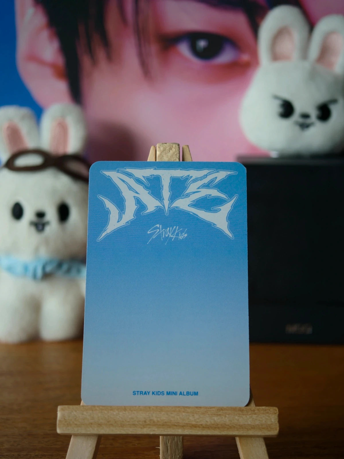 Stray Kids Lee Know ATE Photocard (Accordion Ver.) — reverse