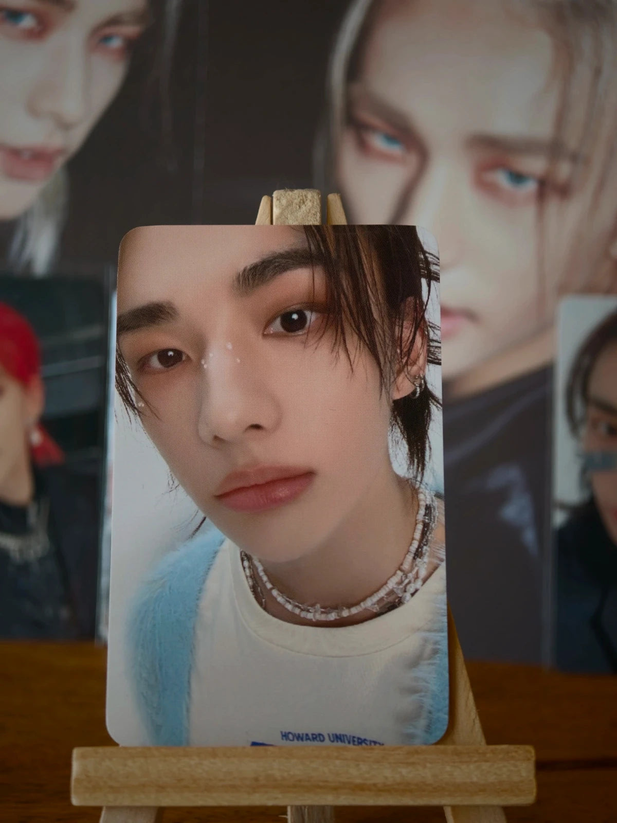 Stray Kids Hyunjin SKZ 5'CLOCK Photocard (Online Merchandise Benefit) — front