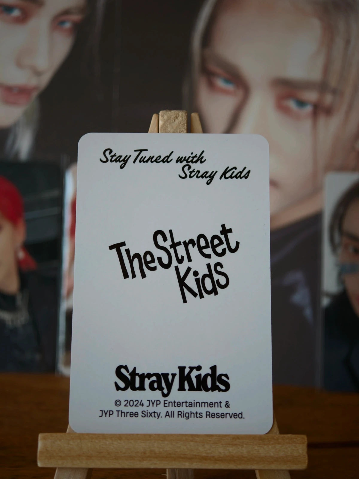 Stray Kids Hyunjin The Street Kids Photocard (Photocard Inclusion) — reverse design