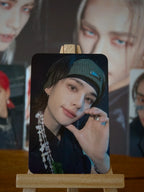 Stray Kids Hyunjin ROCK-STAR Photocard (Blue Dream Media POB) — front