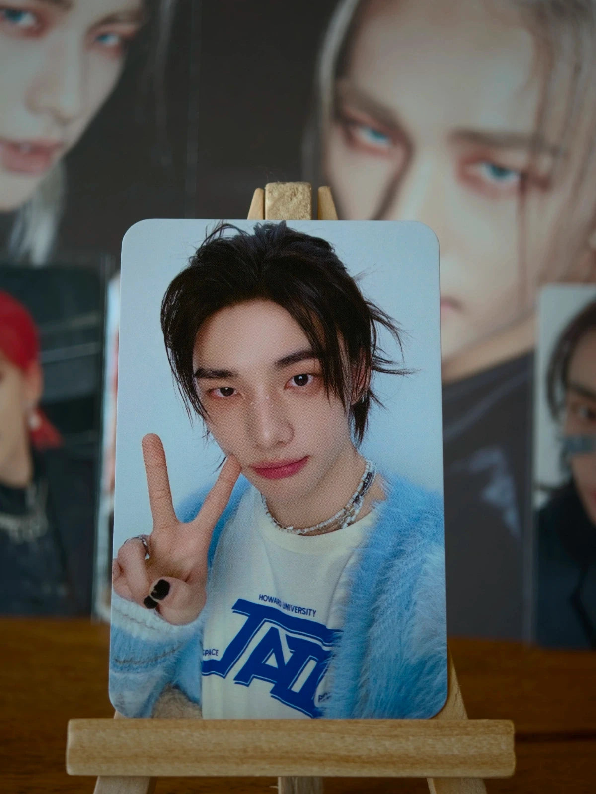 Stray Kids Hyunjin SKZ 5'CLOCK Photocard (Offline Merchandise Benefit) — front