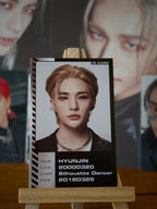 Stray Kids Hyunjin ODDINARY Photocard (ID Card) — front