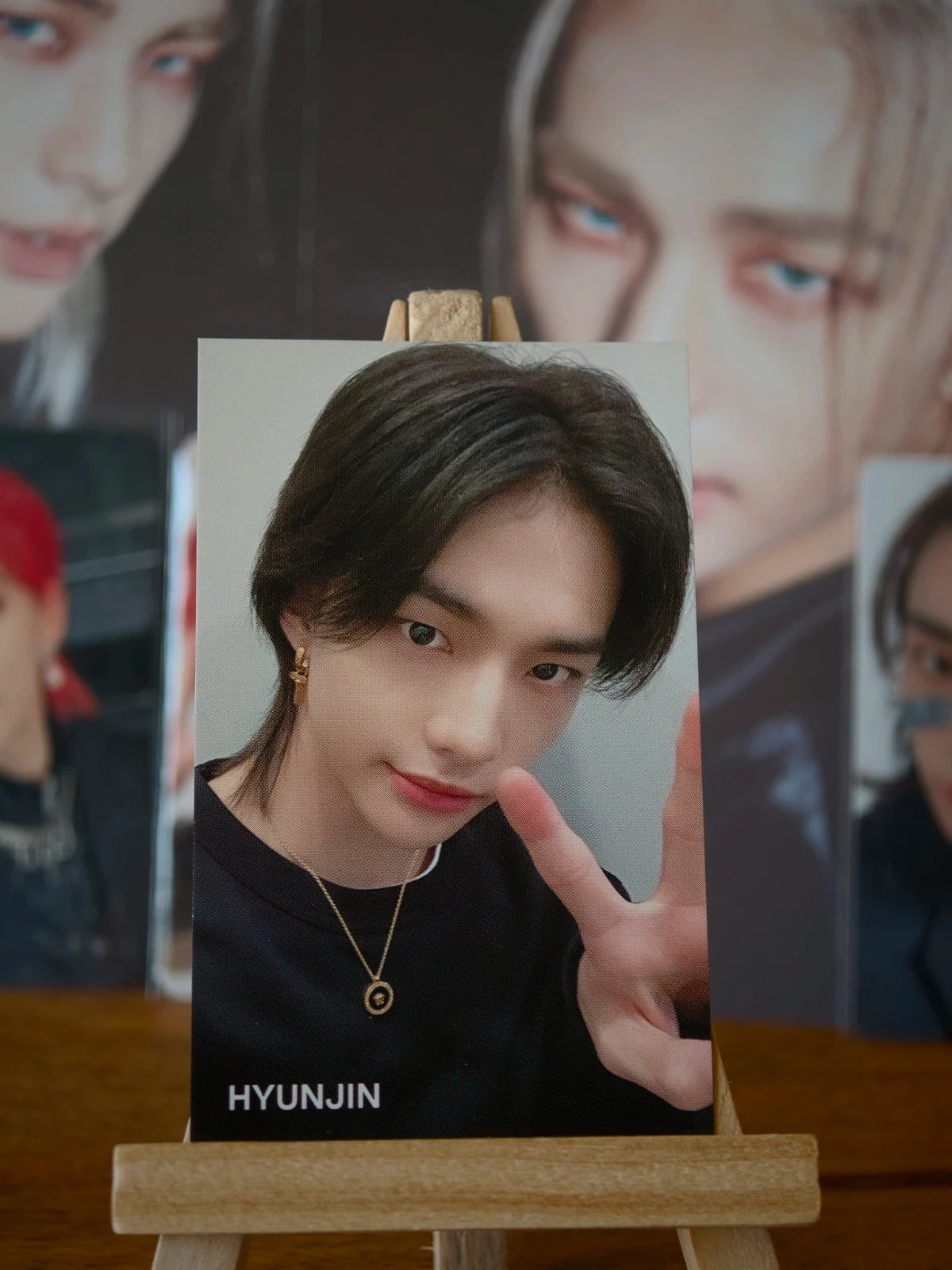 Stray Kids Hyunjin 5-STAR Photocard (HMV POB) — front