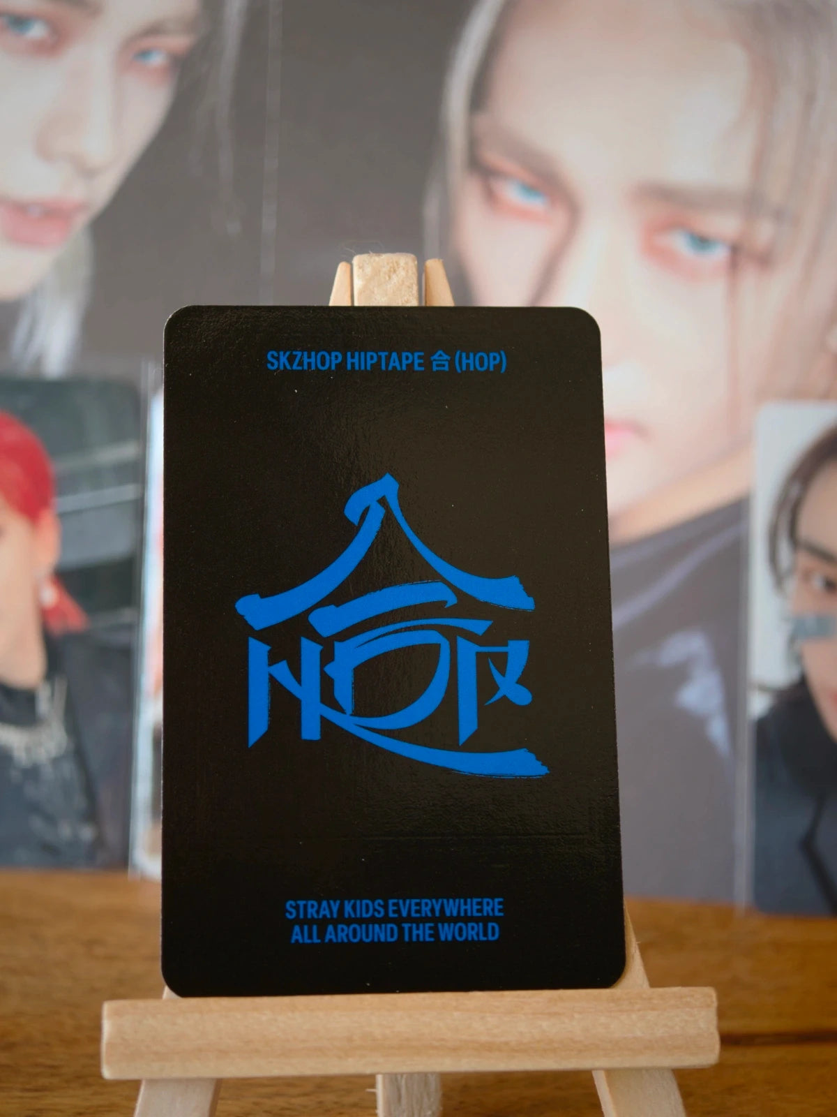 Stray Kids Hyunjin HOP Trading Card (HIPTAPE Trading Card) — reverse