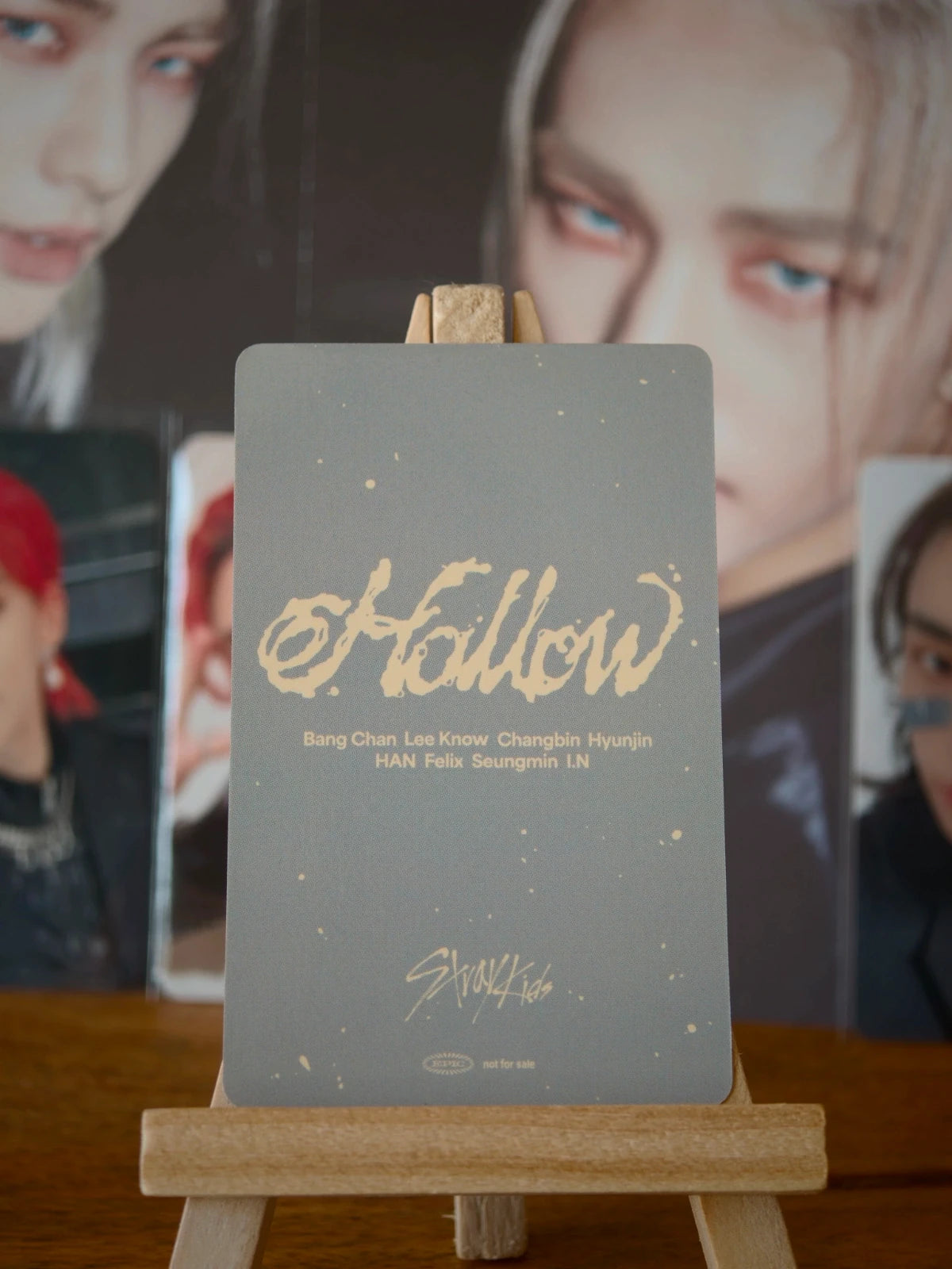 Stray Kids Hyunjin Hollow Photocard (dominATE JAPAN Shizuoka, 17 May 2025) — reverse