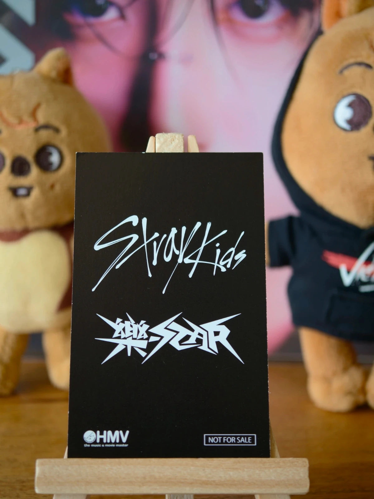 Stray Kids Han ROCK-STAR Photocard (HMV Lucky Draw Round 1) — reverse