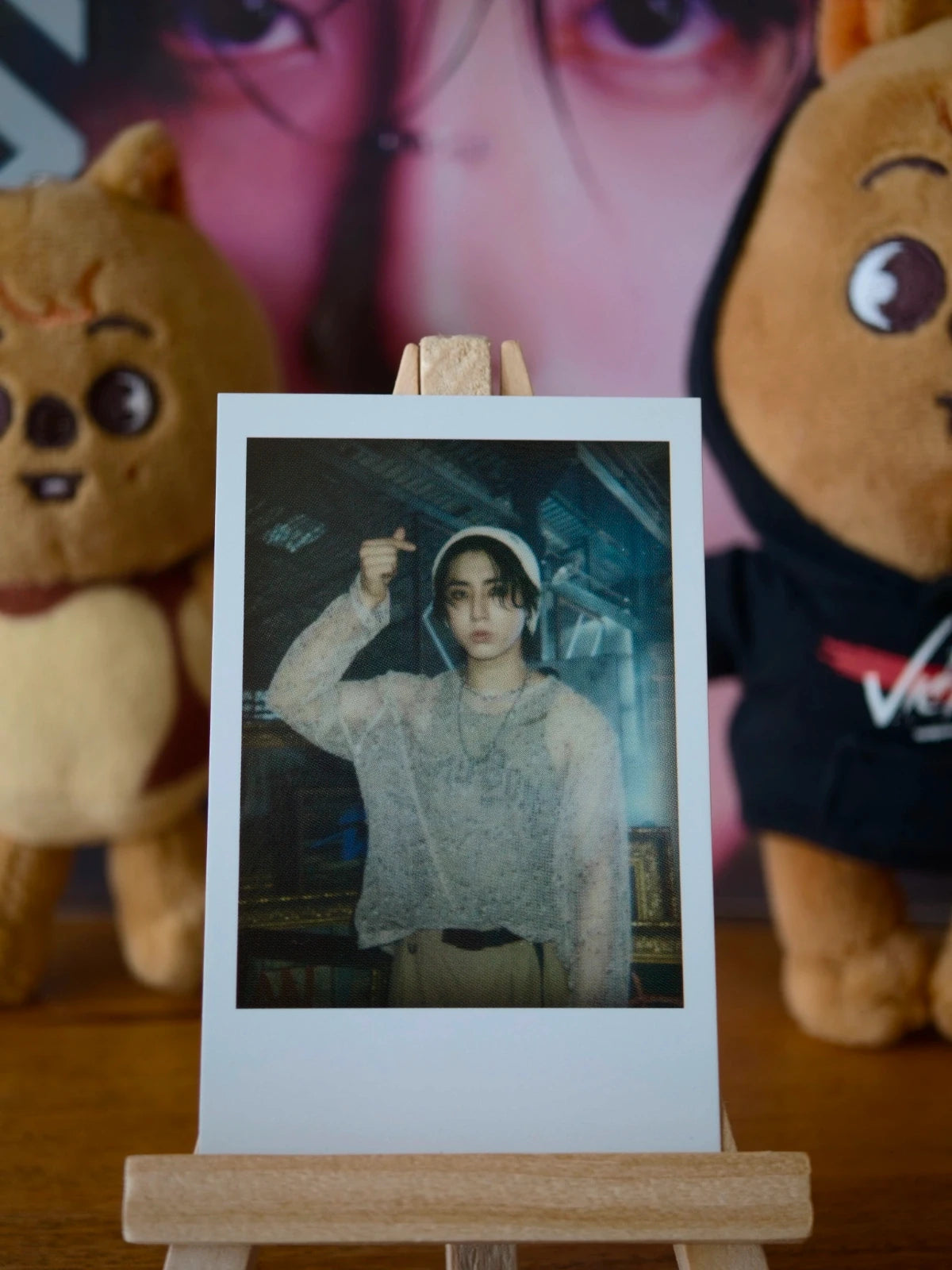 Stray Kids Han ATE Photocard (Soundwave Lucky Draw, Polaroid-style) — front