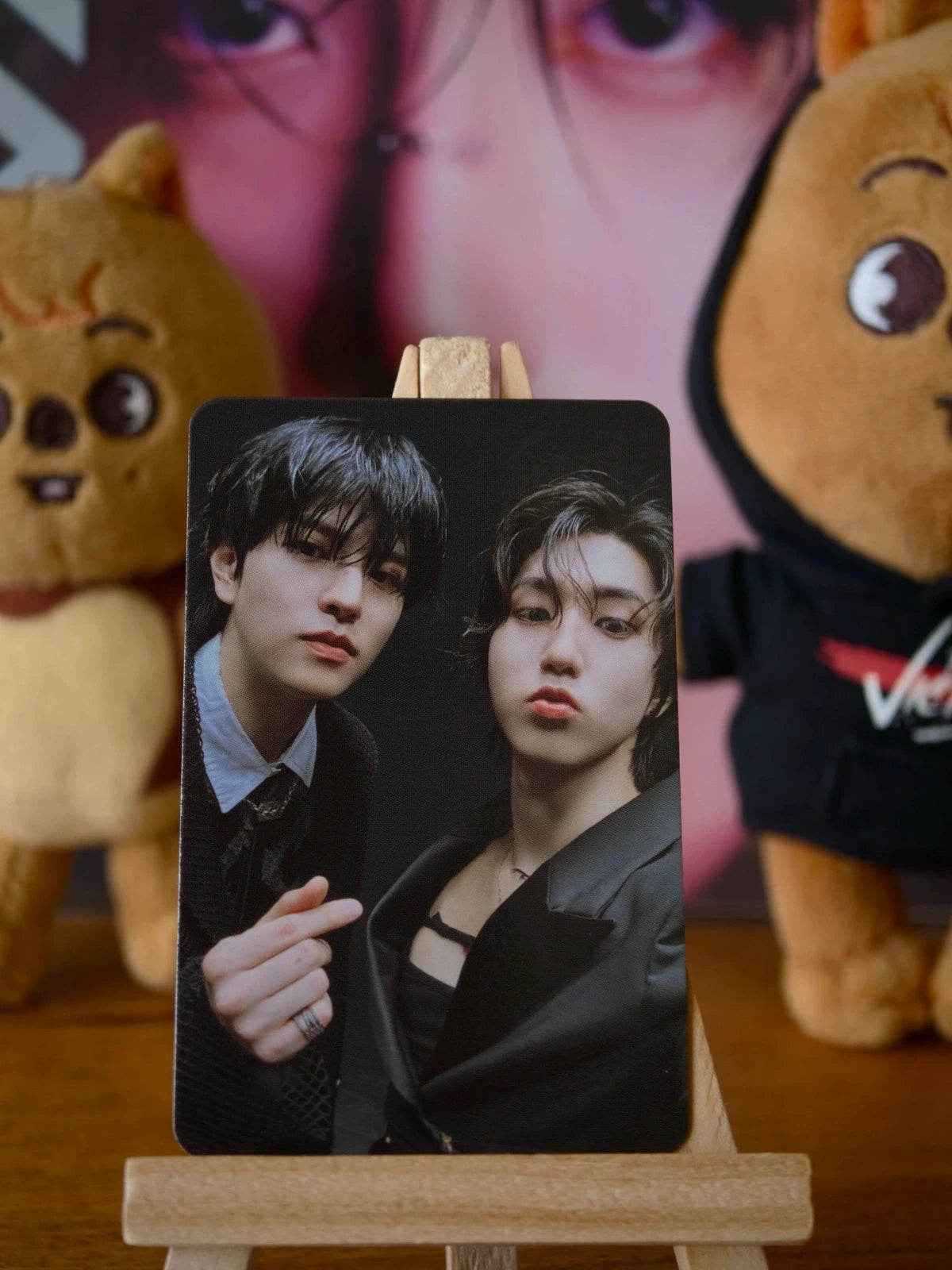 Stray Kids Han & Seungmin ATE Unit Photocard (Chk Chk Ver. Unit) - front