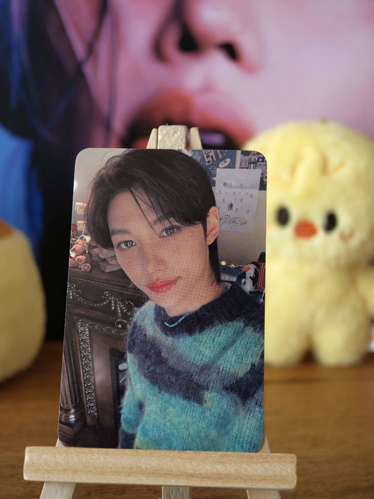 Stray Kids Felix HOME, SWEET HOME Photocard (Kit Photocard) — front view