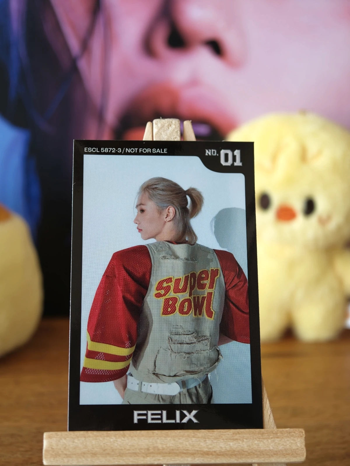 Stray Kids Felix Social Path / Super Bowl Photocard (Limited B) — front portrait