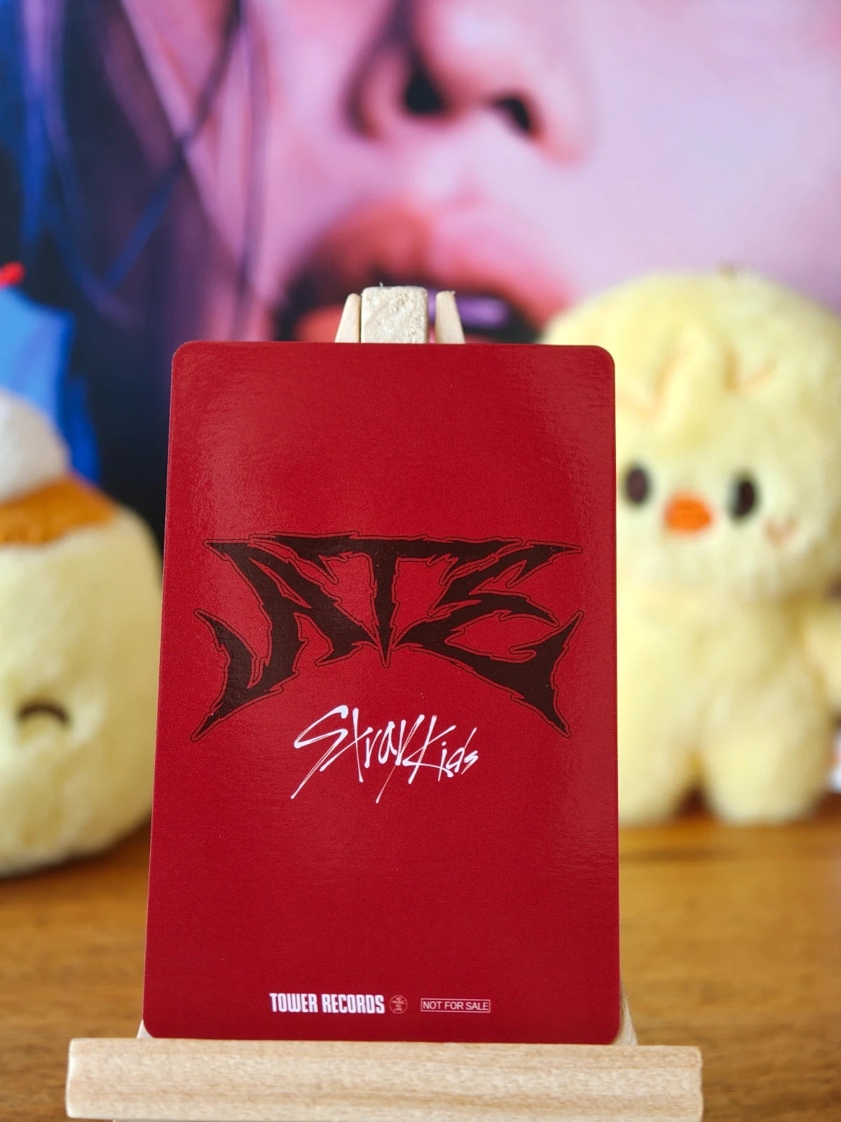 Stray Kids Felix ATE Photocard (Tower Records Lucky Draw) — reverse